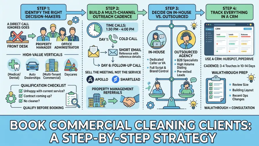 Commercial Cleaning Appointment Setting Tips