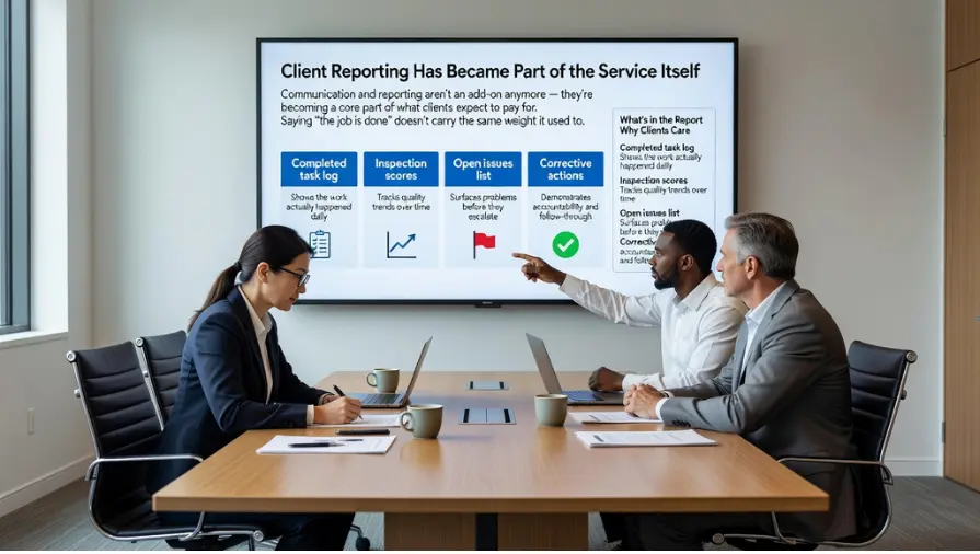 Client Reporting Has Become Part of the Service Itself