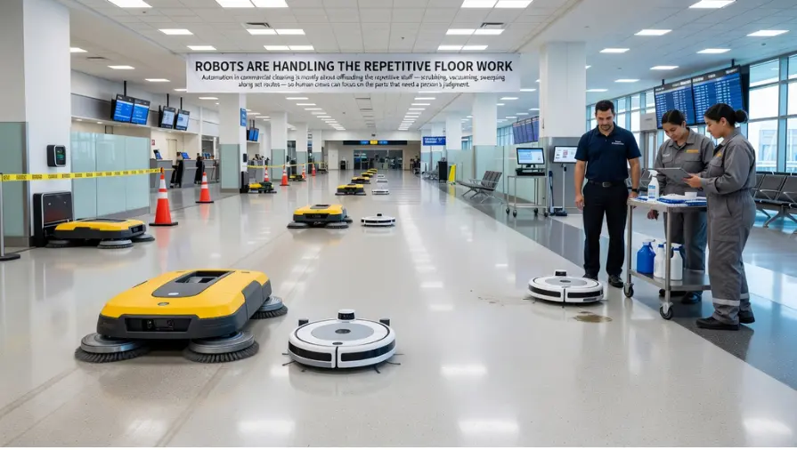 Robots Are Handling the Repetitive Floor Work