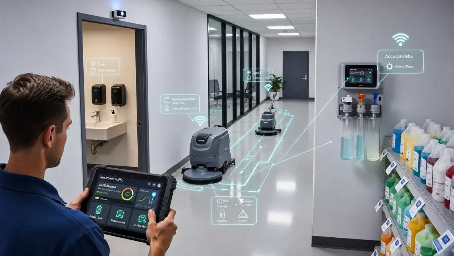 Sensor-Driven Cleaning Equipment Is Replacing Guesswork