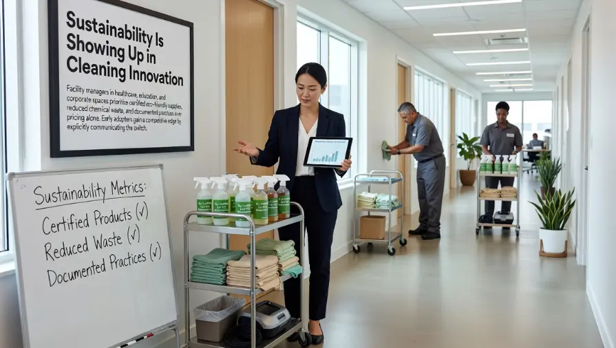 Sustainability Is Showing Up in Cleaning Innovation